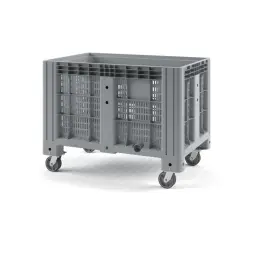 Контейнер iBox 1200х800х800 на колесах с пробкой 1"