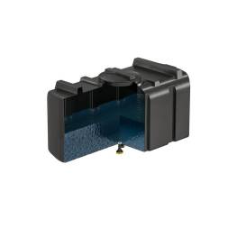 Бак пластиковый для летнего душа Полимер-Групп R 200 л, черный [DR200S1]