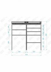 Роллетный шкаф ROLL-BOX SIMPLE Plus 24.05.24.V1-1