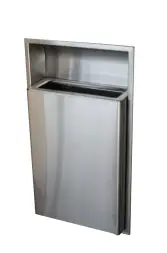 Урна DME встраиваемая 440х170х770 мм 40 л