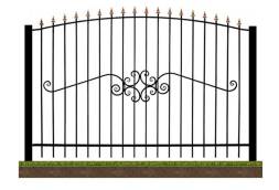 Забор металлический сварной секционный СЗ-23, 1 м²