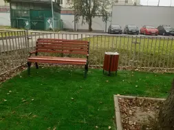 Скамейка стальная «Риза»