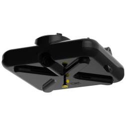 Бак пластиковый для летнего душа РОСА 200 л, черный [DRS200S1]