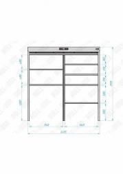 Роллетный шкаф ROLL-BOX SIMPLE Plus 24.06.24.V2-1