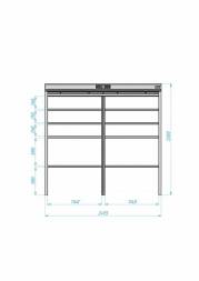Роллетный шкаф ROLL-BOX SIMPLE Plus 24.06.44.V1-1