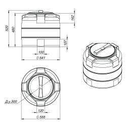 Емкость T 100 л