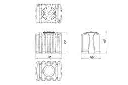 Емкость ЭВП 200 л