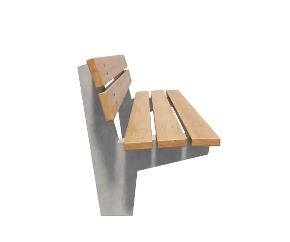 Скамейка бетонная «Ребус» 1,8 м