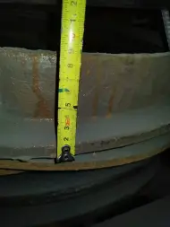 Люк колодезный в сборке