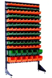 Стеллаж с пластиковыми ящиками 1801-2/9/2 O-Z