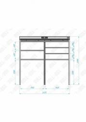 Роллетный шкаф ROLL-BOX SIMPLE Plus 24.07.23.V1-1