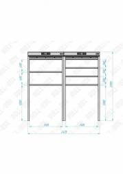 Роллетный шкаф ROLL-BOX SIMPLE Plus 24.07.23.V1-2