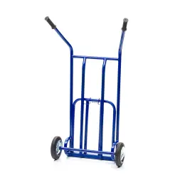 Тележка грузовая Стелла-техник КГ-200-200-К с откидной полкой, грузоподъемность 200 кг