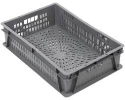 Пластиковый Ящик 600х400х150 мм для перевозки суточных цыплят и цыплят бройлеров