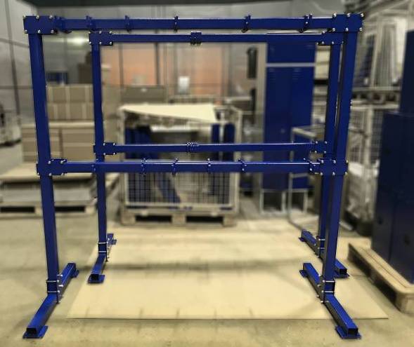 Стеллаж ДВК для строп передвижной 2000