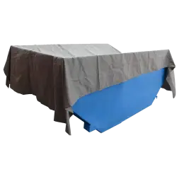 Тент-укрытие для бункера 8 куб.м (автополог тканевый)