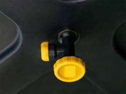 Бак пластиковый для летнего душа, 250 л, черный [Б-250]