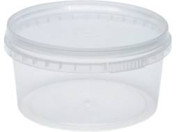 Контейнер пластиковый круглый, 500мл, 122 мм