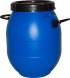 Бочка пластиковая с резьбовой крышкой и ручками, 40 л, синий [БП40.04/03]