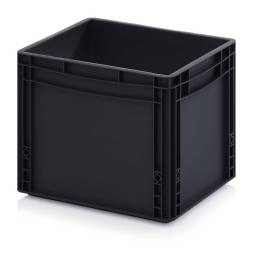 Евроконтейнер пластиковый ESD EG 43/32 HG, 40x30x32 см