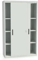 Шкаф-купе архивный AL 2018 2000x1800x450 мм Светло-серый