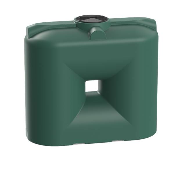 Емкость пластиковая накопительная вертикальная для воды и дизельного топлива, 1000 л, зеленый [TS1000S2]