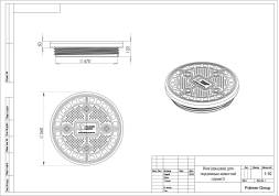 Люк (крышка) для подземных емкостей серии D