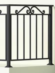 Металлическое балконное ограждение БО-2, 1 пог. м.