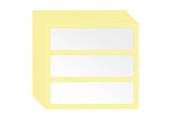 Самоклеящиеся листы на выдвижные ящики, 10 шт TB KES S 6 x 1,6 см