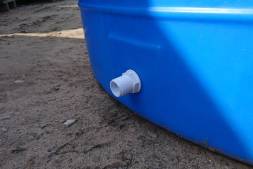 Отвод пластиковый с заглушкой 3/4&quot;