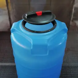 Емкость T 500л под плотность до 1.2 г/см3 синяя