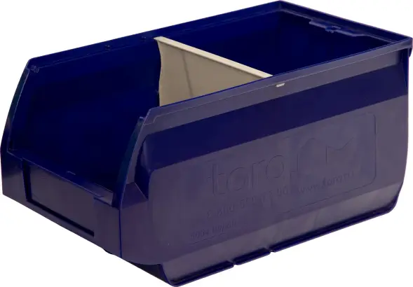 Ящик (лоток) антистатический пластиковый, 400x230x200 мм, 18.4 л, черный [5004 ESD]