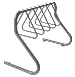 Велопарковка «Бумеранг» 9 мест стальная