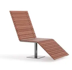 Парковый лежак 1