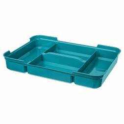 Ящик универсальный с замками и вставкой-органайзером Grand box, 390x290x180мм, 15,3л