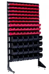 Стеллаж с пластиковыми ящиками 1801-6/3/4 CH-K