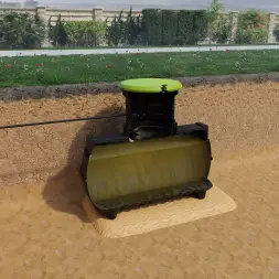 Емкость топливная подземная Rostok G 2800 л с горловиной 600мм